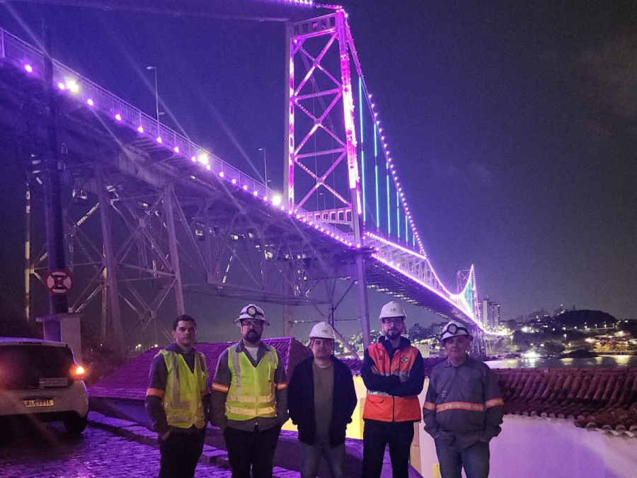 Ponte Hercílio Luz terá interdição noturna durante a semana em Florianópolis