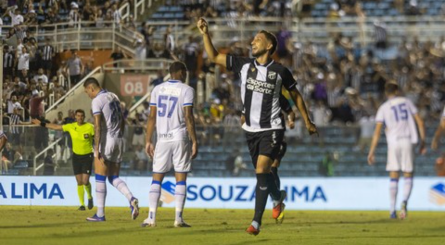 Avaí perde para o Ceará fora de casa e segue com 19 pontos na Série B.
