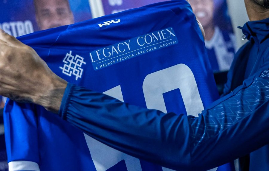 Legacy Comex é a nova patrocinadora do Avaí