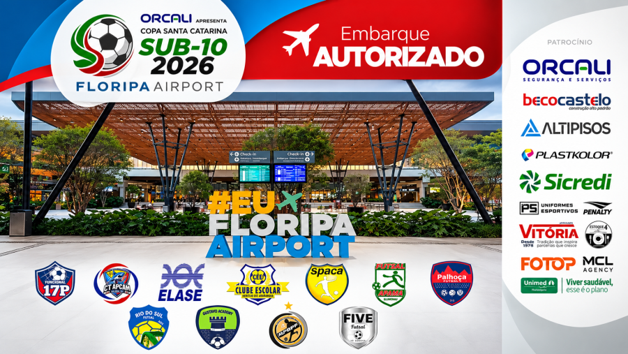 Copa Santa Catarina Sub-10 Orcali reúne equipes de todo o Estado em nova competição de base