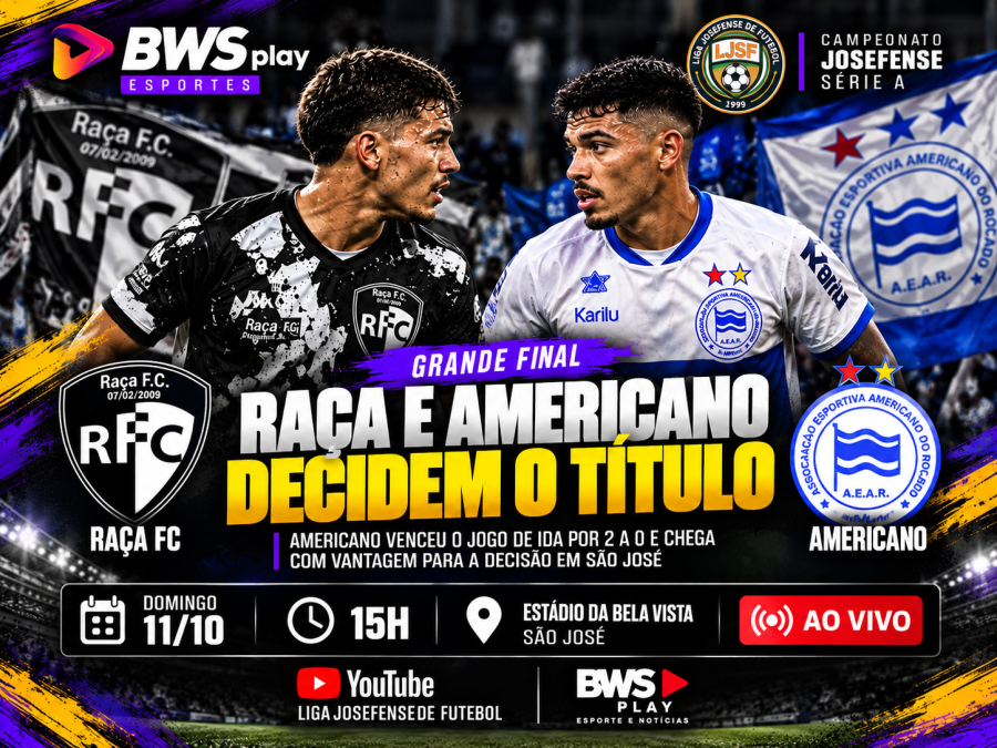Raça FC e Americano decidem o título do Campeonato Josefense Série A neste domingo